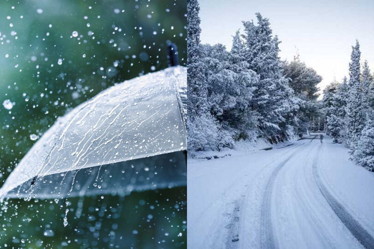 Καιρός : Έρχονται δυο νέα κύματα κακοκαιρίας με βροχές και χιόνια