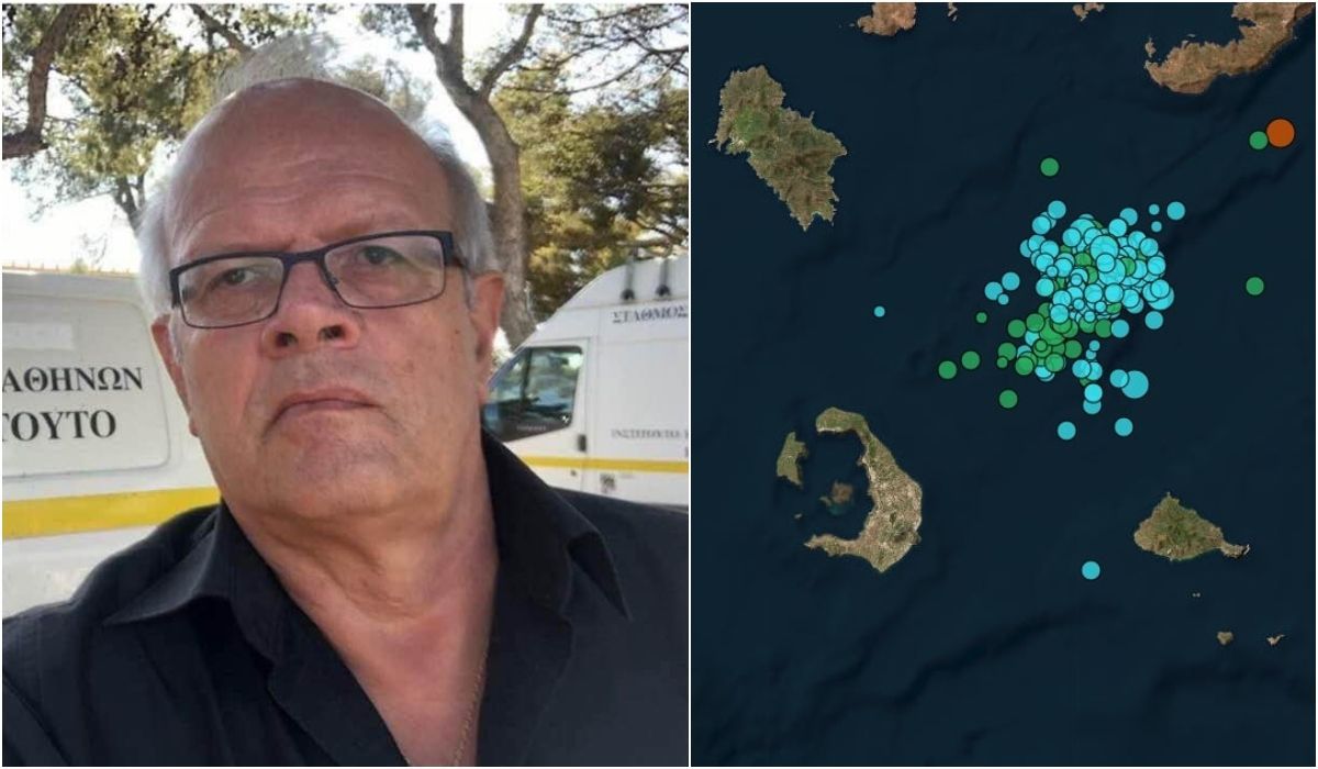 Τσελέντης για σεισμούς στη Σαντορίνη : «Μην πιστεύετε στο αφήγημα ότι εξασθενεί η ακολουθία»