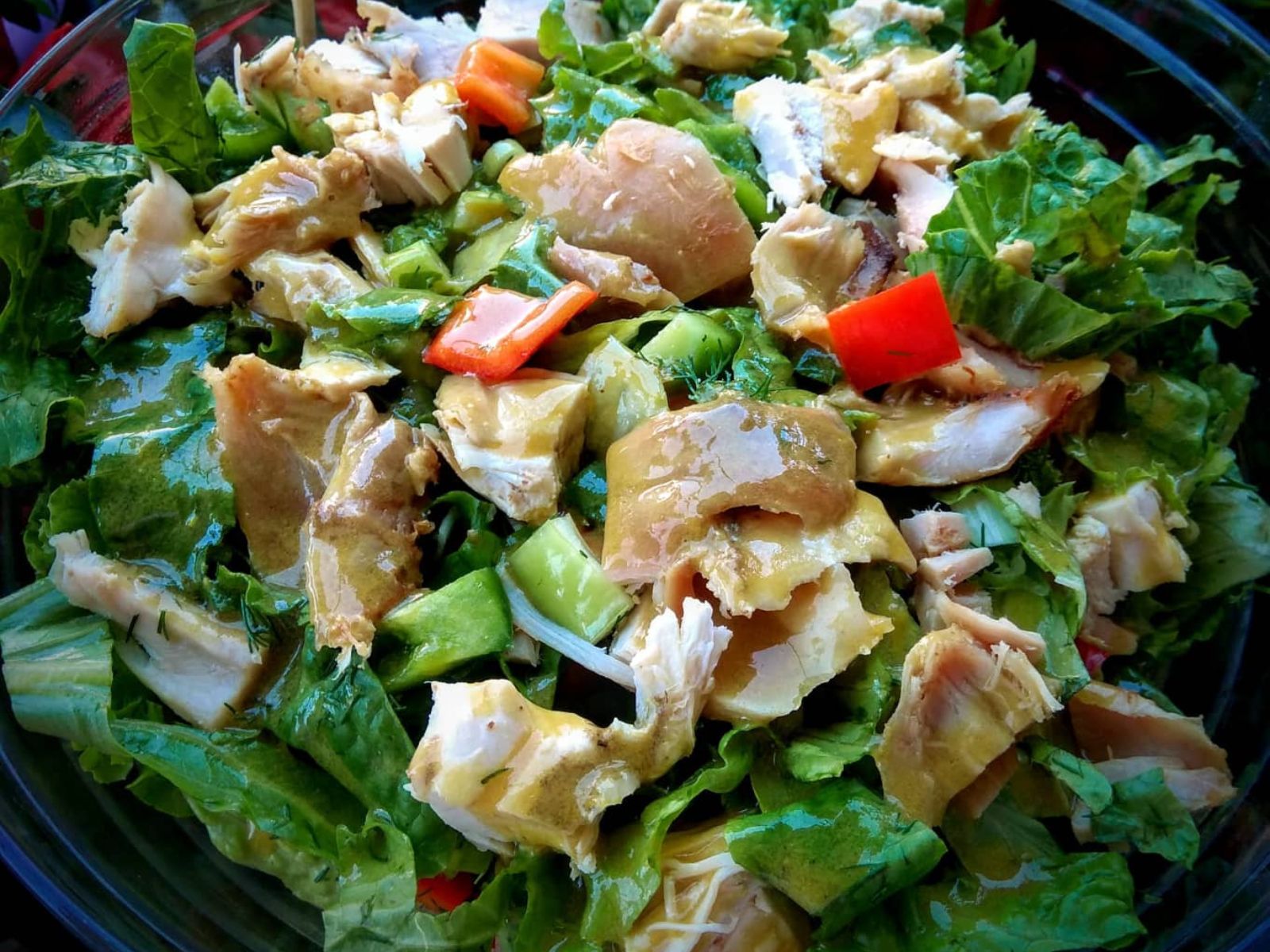 Πράσινη-σαλάτα-με τόνο-συνταγή-