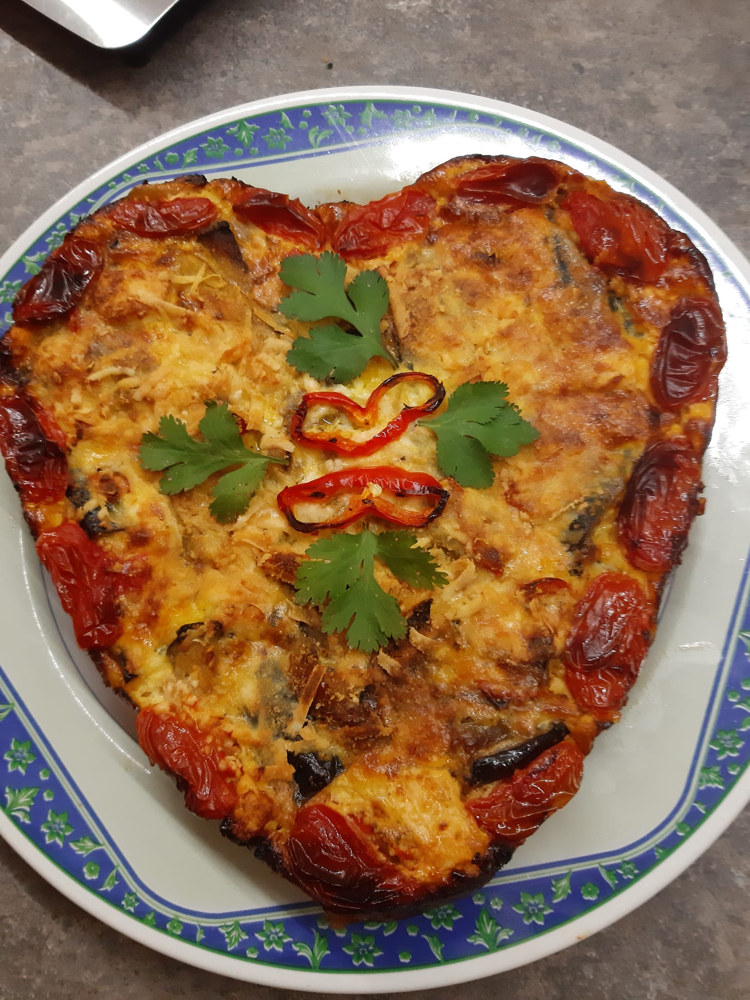 Ομελέτα-σε σχήμα καρδιάς-για του-Αγίου Βαλεντίνου-συνταγή-