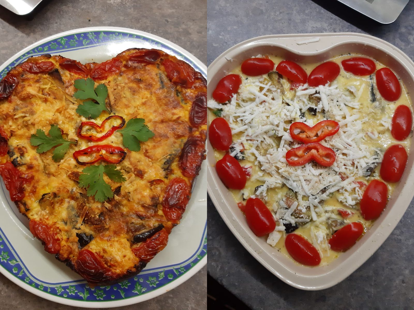 Ομελέτα-σε σχήμα καρδιάς-για του-Αγίου Βαλεντίνου-συνταγή-