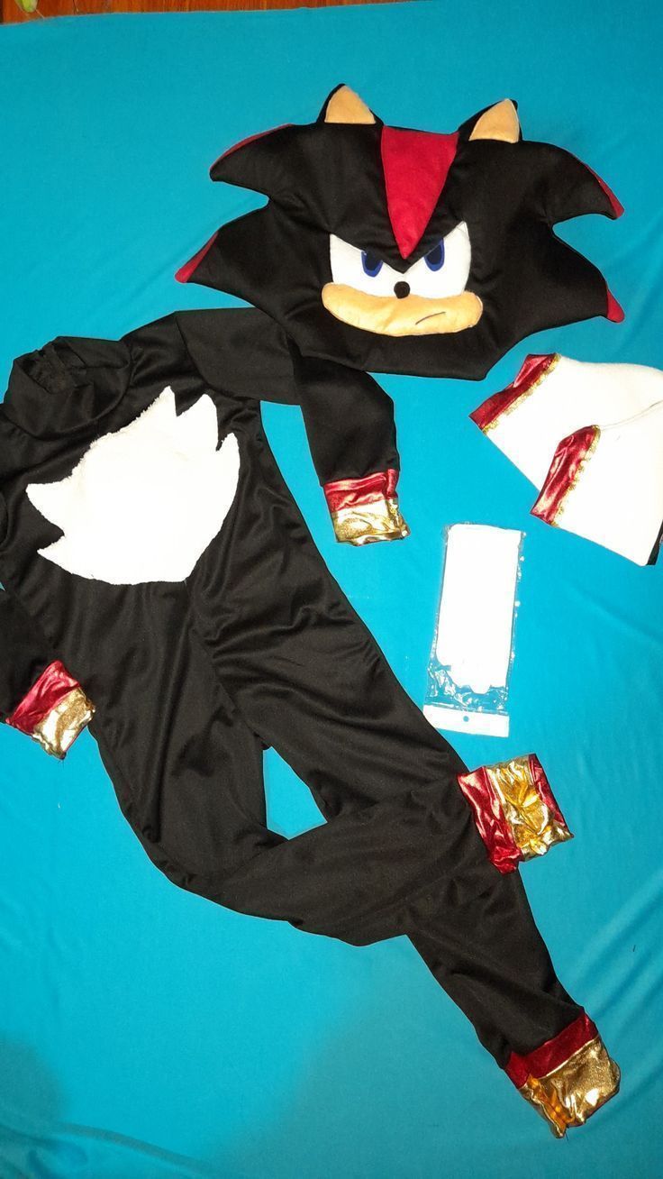 αποκριάτικη-στολή-Sonic-για-παιδιά-και-ενήλικους-βήμα βήμα-diy-