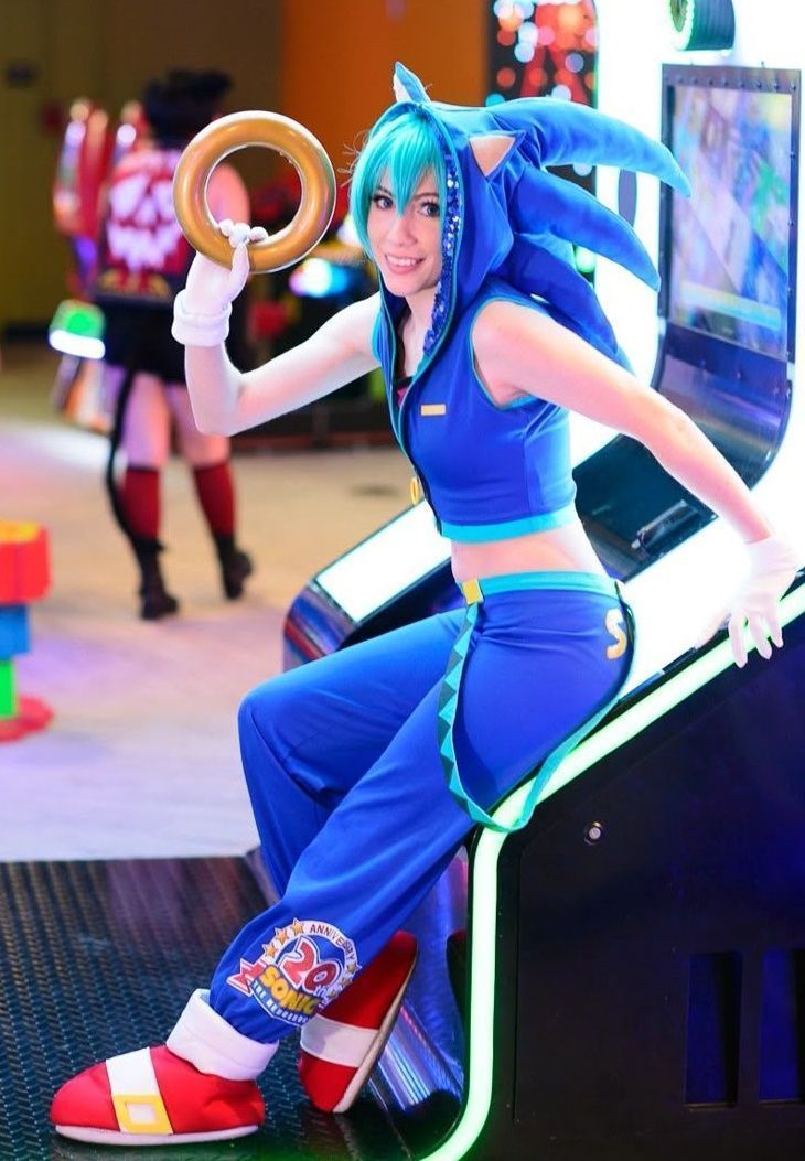 αποκριάτικη-στολή-Sonic-για-παιδιά-και-ενήλικους-βήμα βήμα-diy-