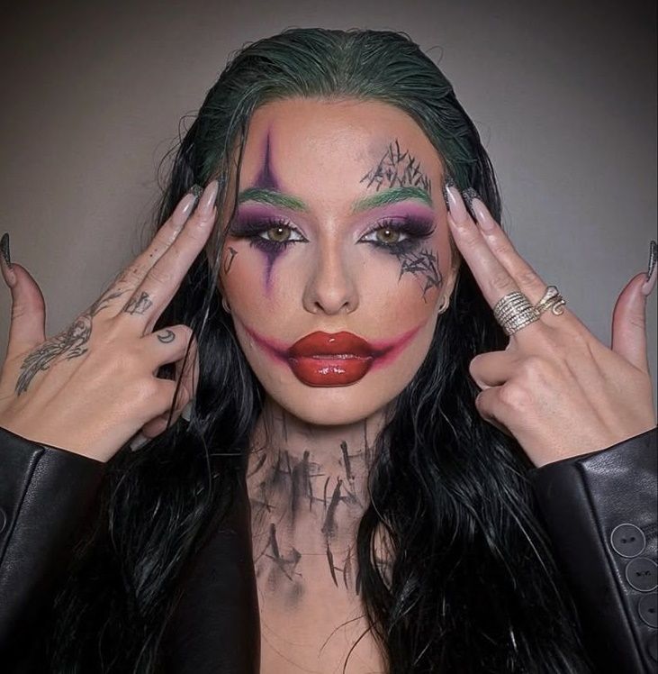 wet styling-σε-Harley Queen-στολή-ιδέες-