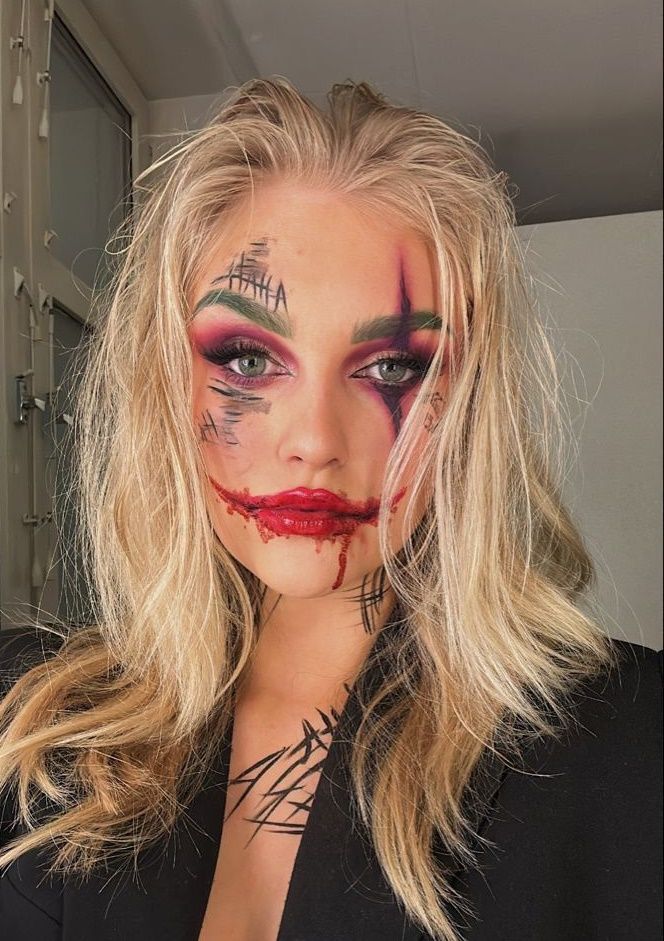 αχτένιστα-επιμελώς ατημέλητα-μαλλιά-για-Harley Queen-ιδέες-