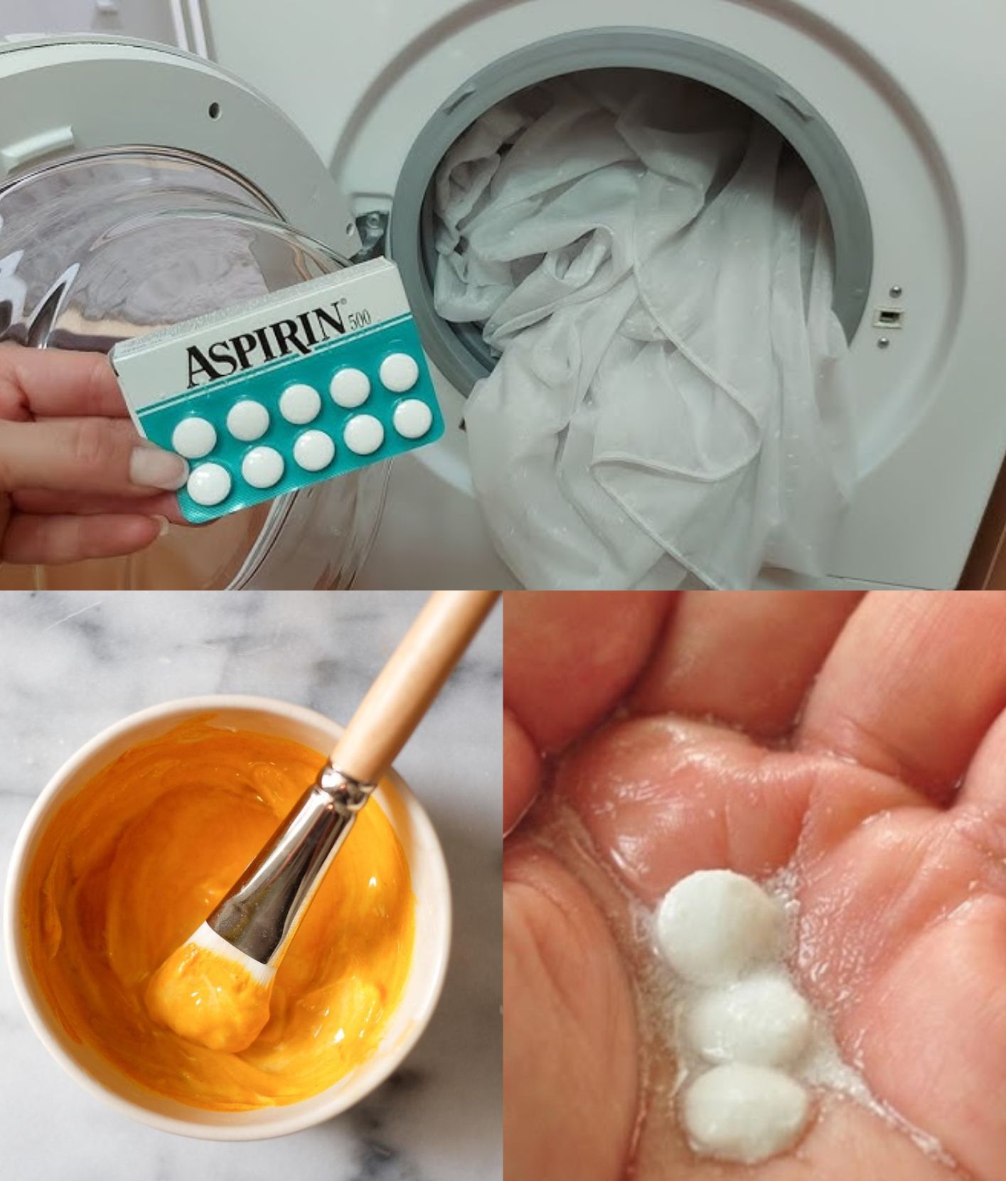 Με μία ασπιρίνη μπορείς να διώξεις τα σπυράκια, να κάνεις απολέπιση και να καθαρίσεις δύσκολους λεκέδες