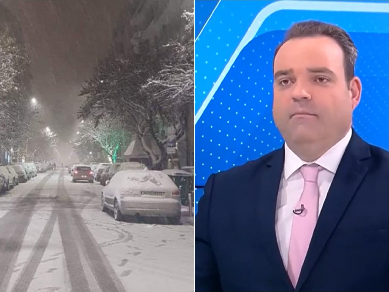 Καιρός Μαρουσάκης: Πολική εισβολή με χιόνια ακόμη και δίπλα στο κύμα και θερμοκρασίες που θα φτάσουν στους -16