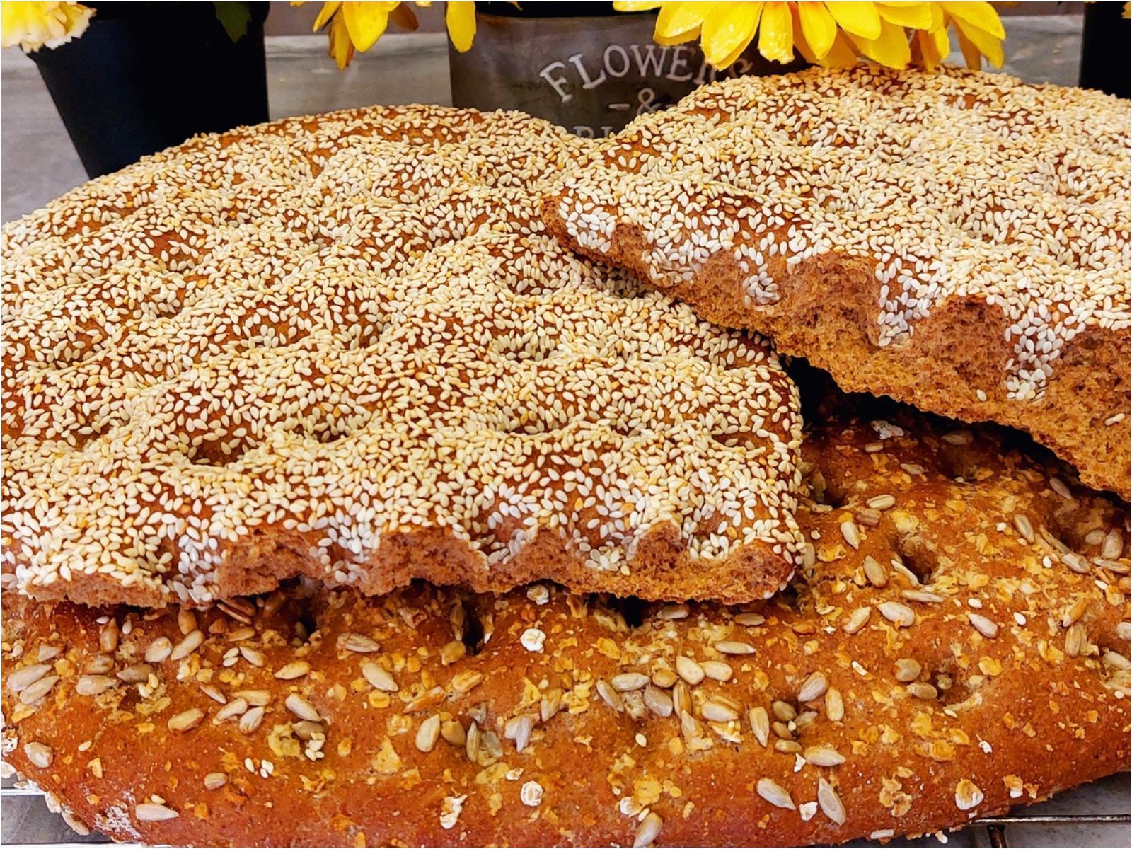 Λαγάνα-με αλεύρι ολικής-αλάδωτη-συνταγή-