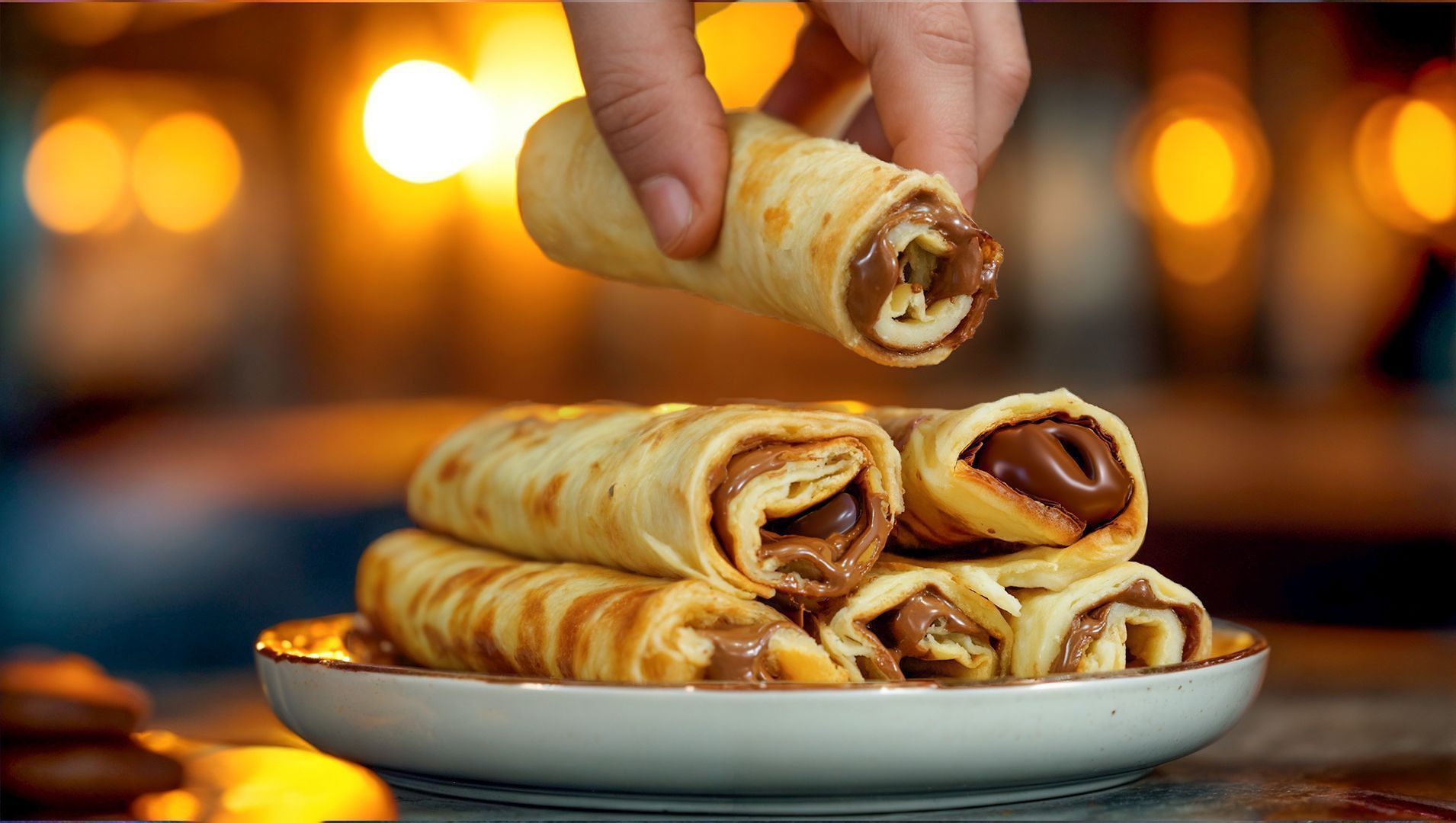 Κρέπες φούρνου-με πραλίνα σοκολάτας-από τον-Παναγιώτη Παπαδάκη-συνταγή- Κρέπες φούρνου-με πραλίνα σοκολάτας-από τον-Παναγιώτη Παπαδάκη-συνταγή-