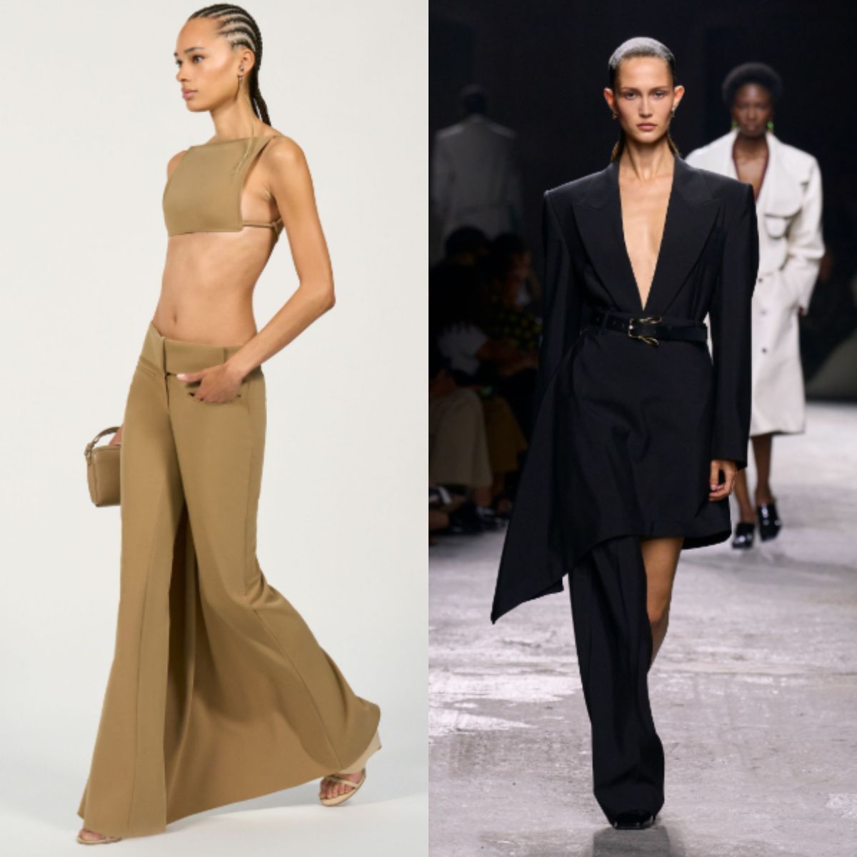 φούστες-και-φορέματα-πάνω-από-παντελόνια-τάσεις-Άνοιξη-Καλοκαίρι 2025-στη-μόδα-ιδέες-