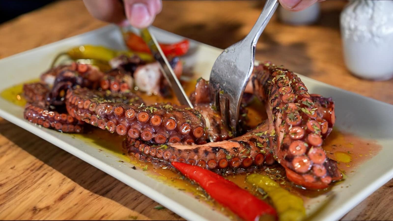 Χταπόδι ξιδάτο-συνταγή-