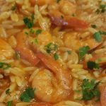 Κριθαρότο-με γαρίδες-για τη-Καθαρά Δευτέρα-συνταγή-