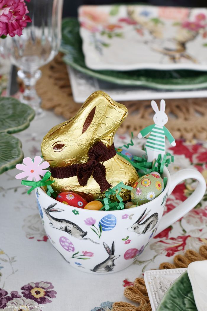 Πασχαλινή διακόσμηση-με-γλυκά-τάσεις-Πάσχα 2025-στη-διακόσμηση-ιδέες-