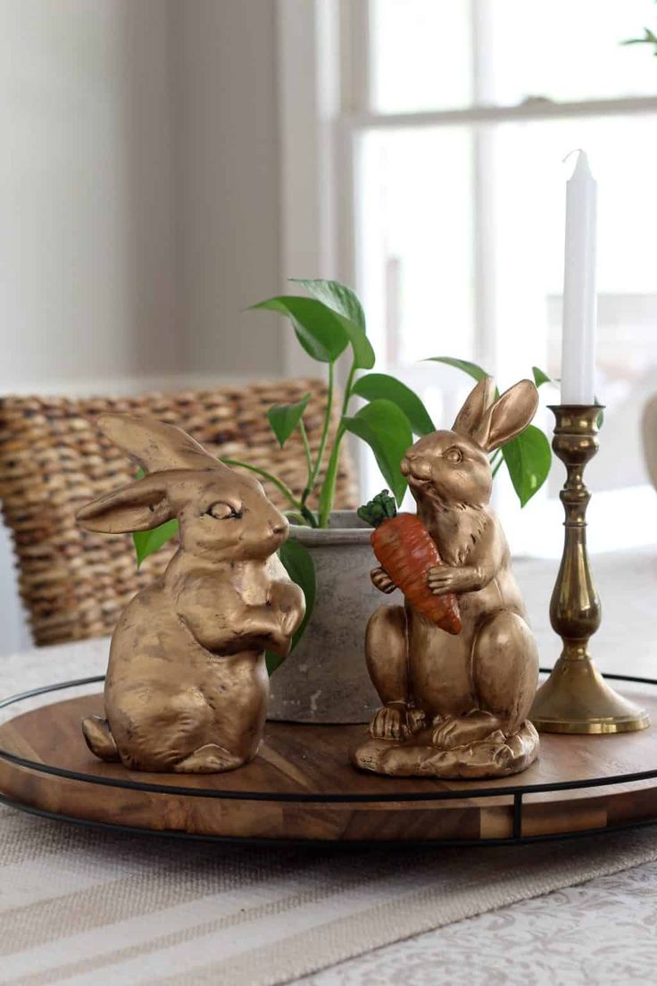 Πασχαλινή διακόσμηση-με-μεταλλικά χρώματα-τάσεις-Πάσχα 2025-στη-διακόσμηση-ιδέες-