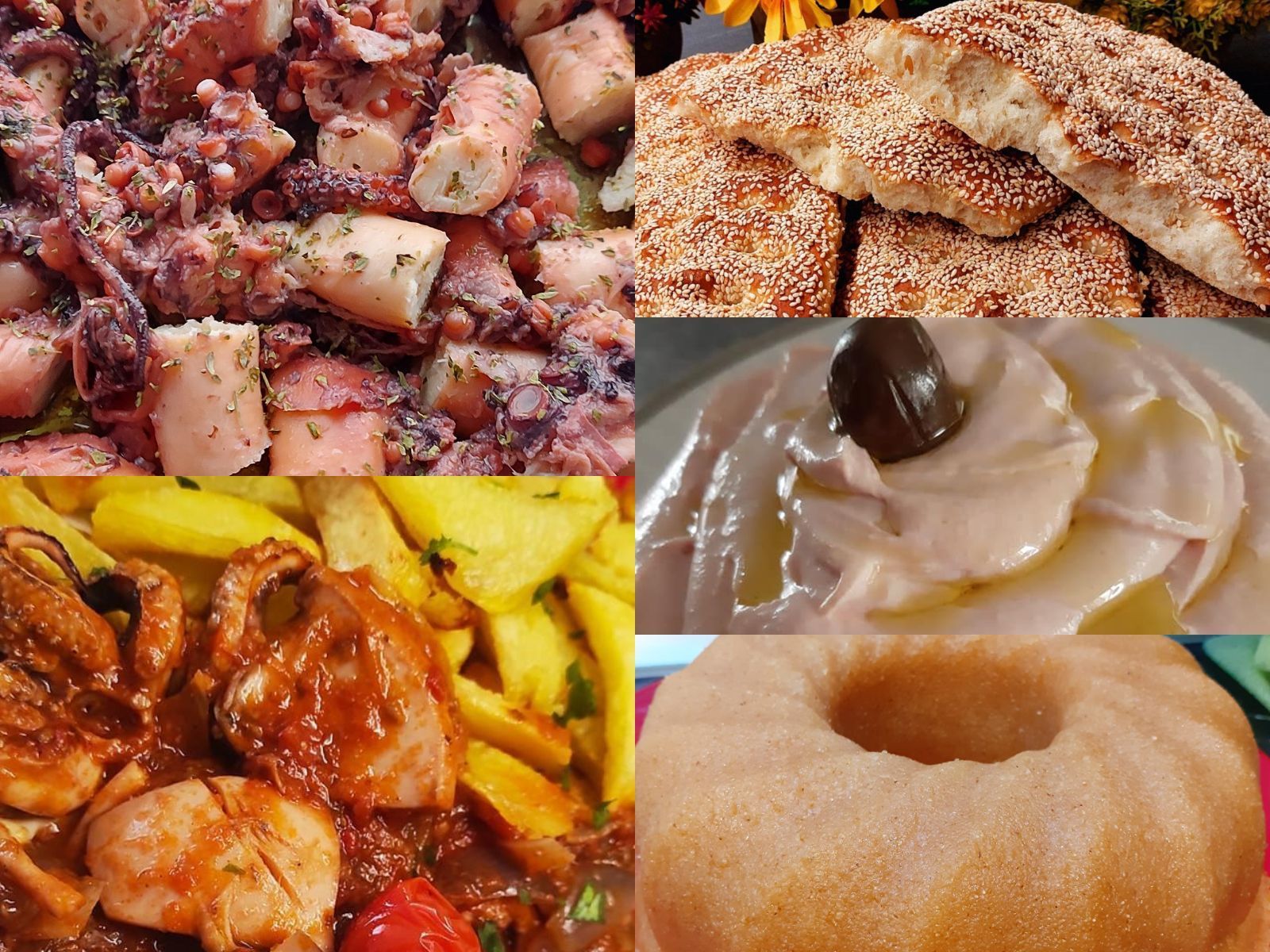 Μενού για τη Καθαρά Δευτέρα από 03/03/2025 ως 9/03/2025