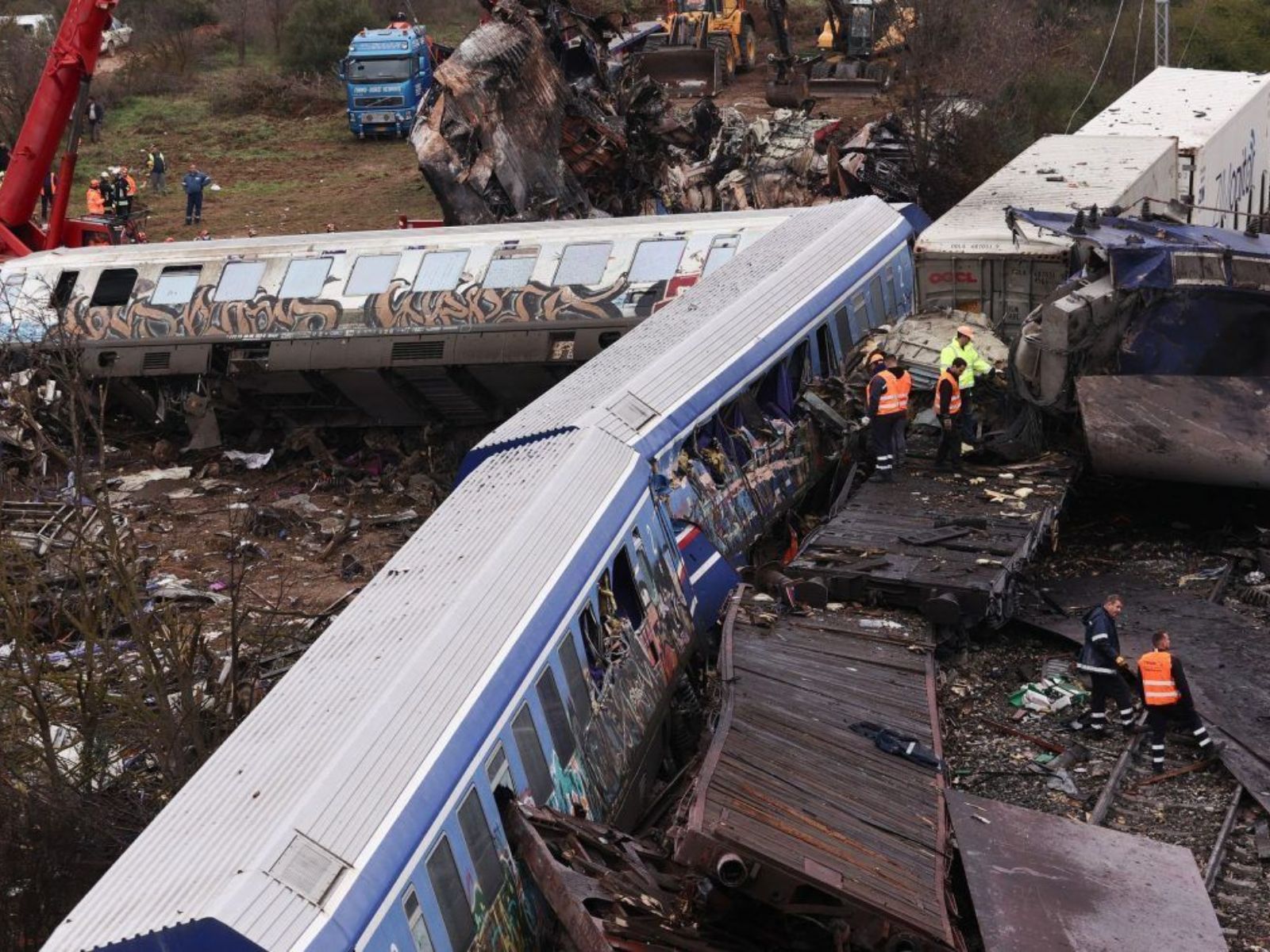 Τέμπη: Όλα όσα αποκαλύπτει ο εργολάβος που συμμετείχε στις εργασίες του σημείου της τραγωδίας