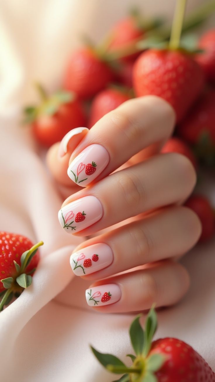 floral-πασχαλινά νύχια-τάσεις-Πάσχα 2025-ιδέες-