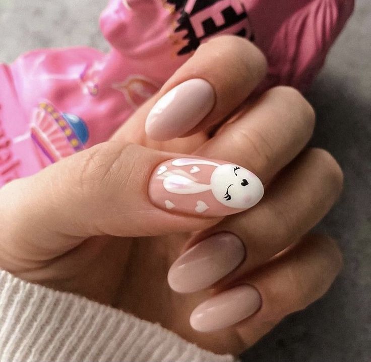 λαγουδάκια-πασχαλινά νύχια-τάσεις-Πάσχα 2025-ιδέες-