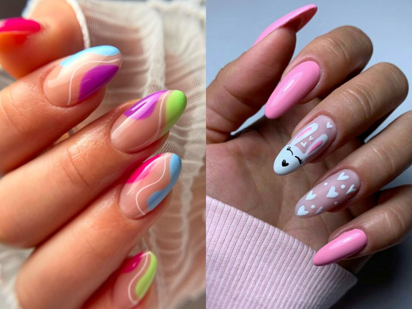 πασχαλινά νύχια-τάσεις-Πάσχα 2025-ιδέες-