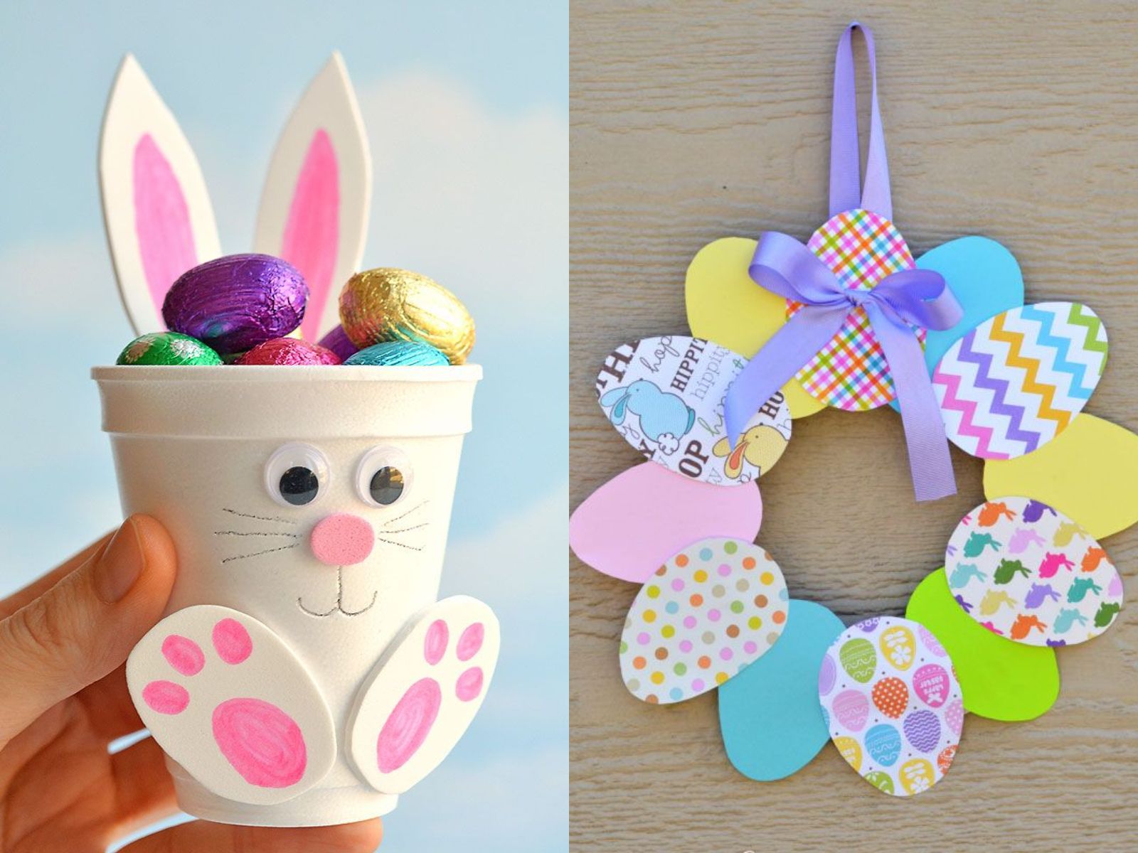 ιδέες-για-εύκολες-πασχαλινές κατασκευές-για-παιδιά-Πάσχα 2025-