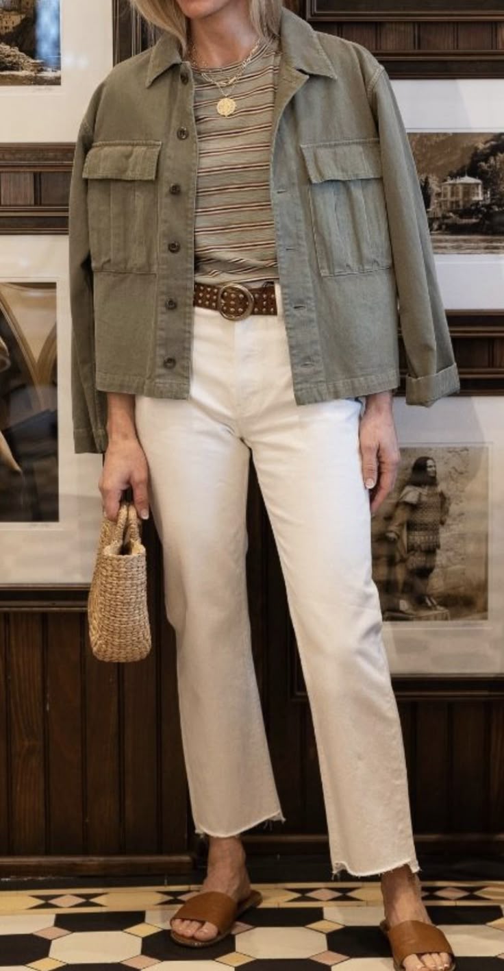 ιδέες-για-ντύσιμο-την-Άνοιξη 2025-σε-χακί-