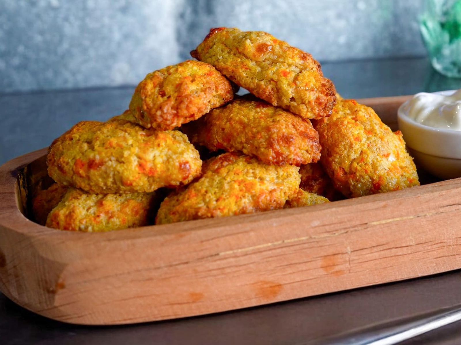 Συνταγή-για παιδιά-Κροκέτες λαχανικών-στον φούρνο-