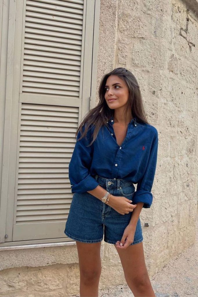 jean σορτσάκια-τάσεις-Άνοιξη-Καλοκαίρι 2025-ιδέες- jean σορτσάκια-τάσεις-Άνοιξη-Καλοκαίρι 2025-ιδέες-