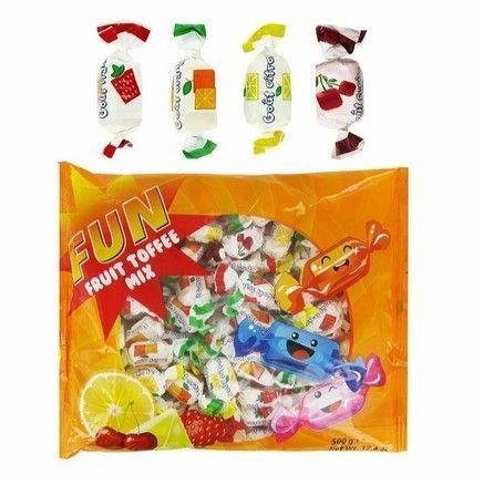 Aνακαλούνται γνωστές καραμέλες φρούτων