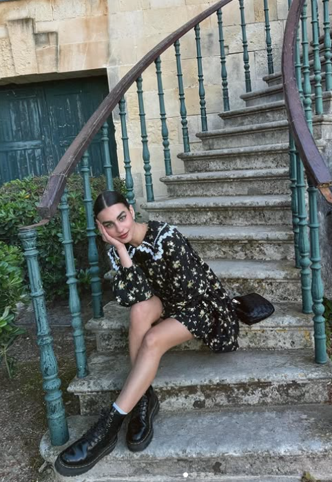 Όλγα Μιχαλοπούλου-jean σορτσάκι-Instagram-