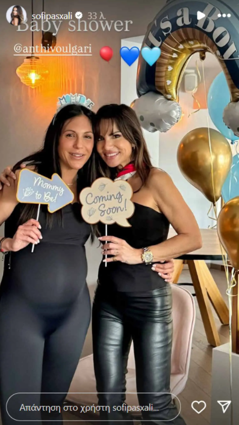 Ανθή Βούλγαρη: Ο σύζυγός της ανέβασε την πρώτη φωτογραφία με τον νεογέννητο γιο τους – Η τρυφερή αφιέρωση