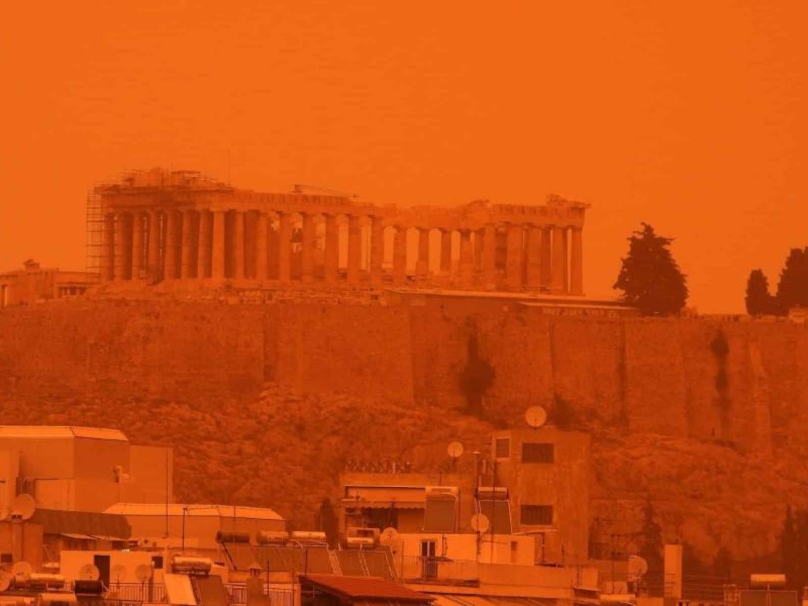 Ο καιρός μέχρι το Σάββατο 15/3 με την αφρικάνικη σκόνη