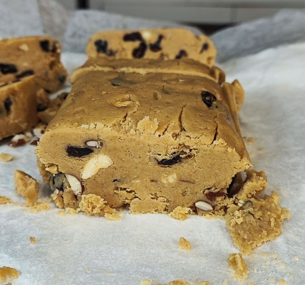 Χαλβάς-σαν του σούπερ μάρκετ-με ταχίνι-και μέλι-συνταγή-