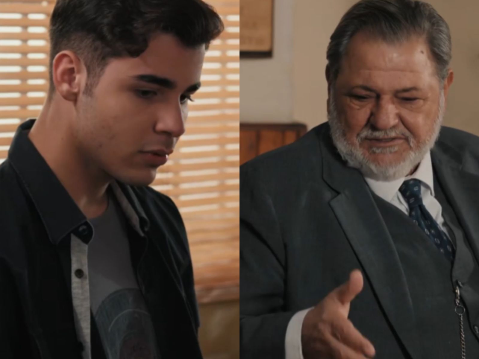 Η Γη της Ελιάς : Ο Παρασκευάς εγκαταλείπει τη Λίνα και ζητά από τον Λυκούργο να τον υιοθετήσει.