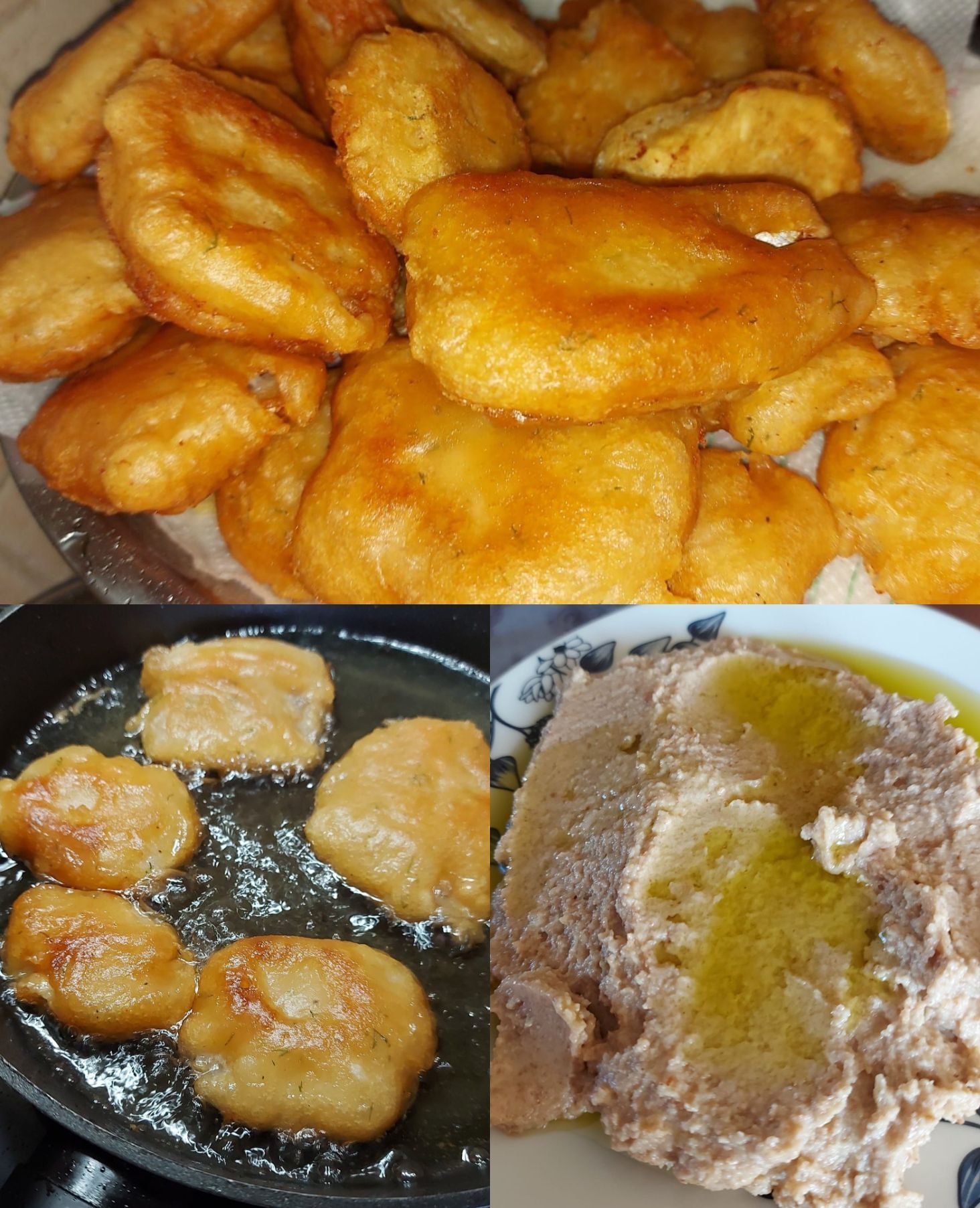 Μπακαλιάρος σκορδαλιά με ψωμί της γιαγιάς