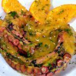 Χταπόδι-με σάλτσα-πορτοκαλιού-συνταγή-