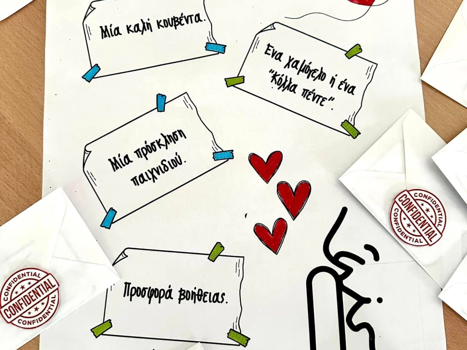 Μυστική Φιλία-παιχνίδι-στη-τάξη-για-να-κάνουν-τα-παιδιά-φίλους-