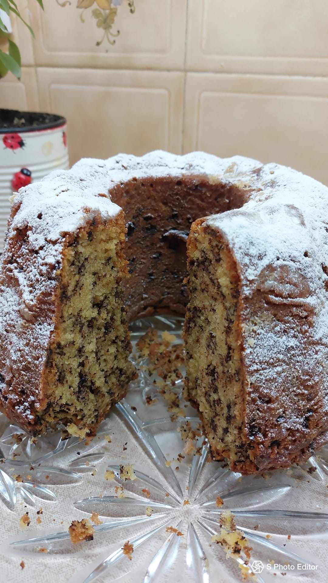 Σαρακοστιανό-κέικ χωρίς μίξερ-συνταγή-