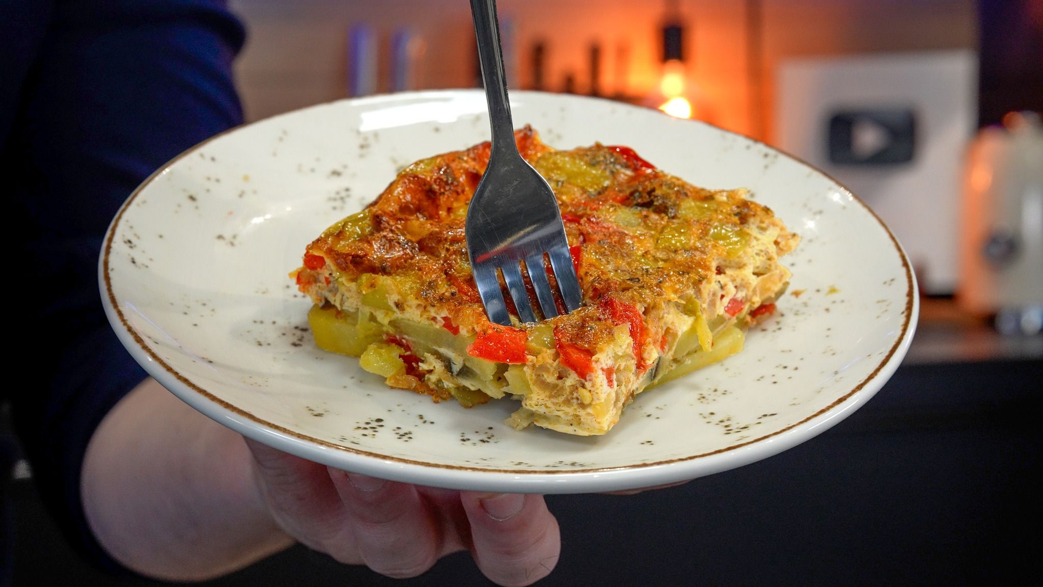 Οικονομική-συνταγή-για όλη την οικογένεια-Φουρνιστή ομελέτα-συνταγή-