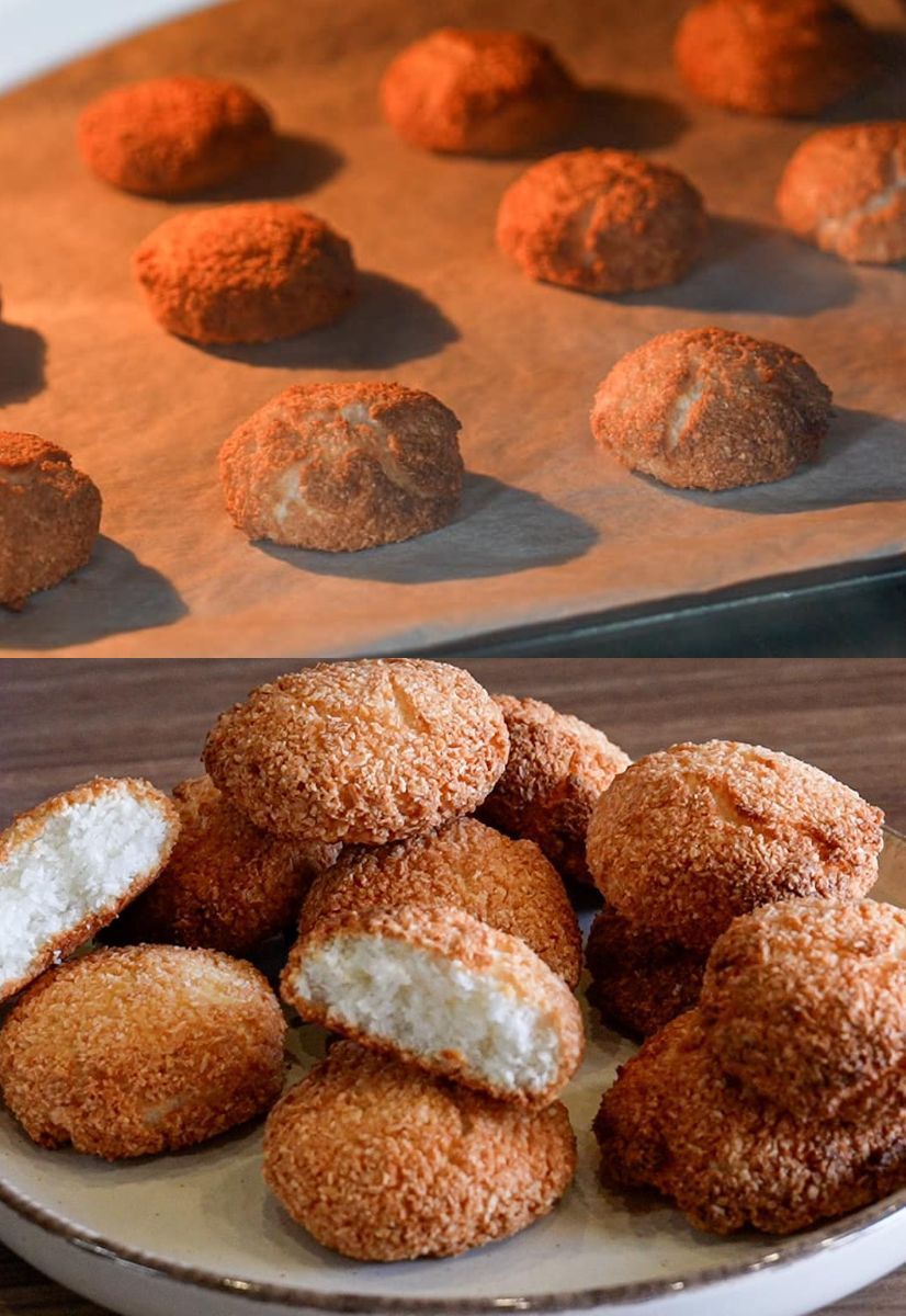 Μπισκότα-ινδοκάρυδου-με 3 υλικά-συνταγή- Μπισκότα-ινδοκάρυδου-με 3 υλικά-συνταγή-