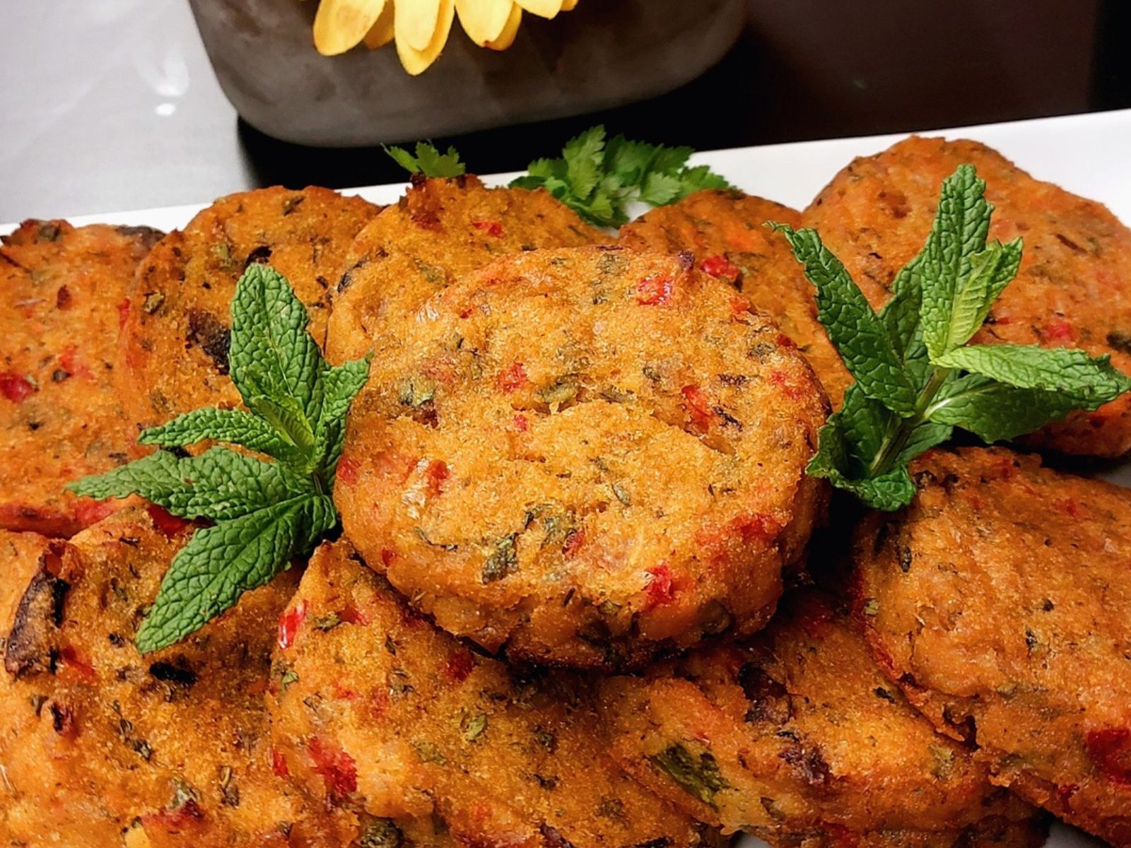 Σαρακοστιανά-μπιφτέκια λαχανικών-στο φούρνο-συνταγή-