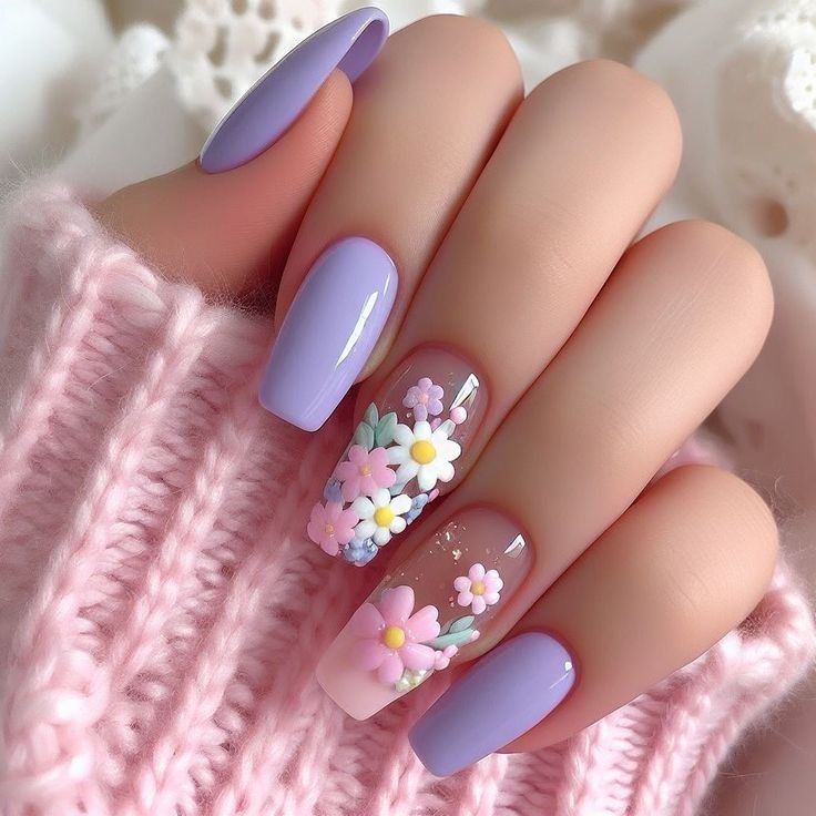Floral Chic Nails: Ανοιξιάτικες ιδέες για μανικιούρ με τα πιο κομψά σχέδια