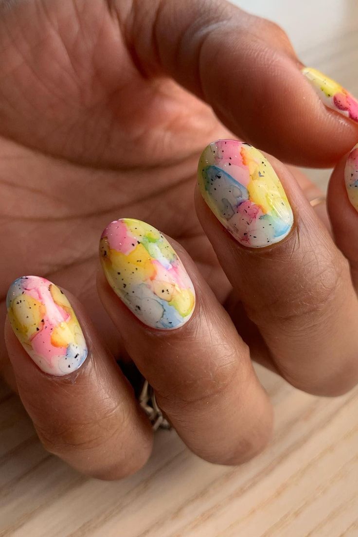 νύχια-σαν-Πασχαλινά αυγά-ιδέες-