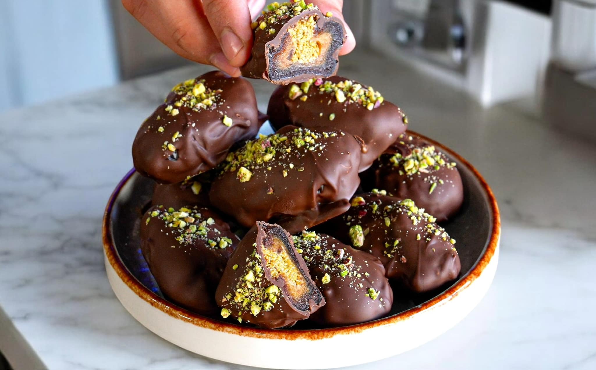 Νηστίσιμα Σοκολατάκια Dubai Χωρίς Ζάχαρη με 4 υλικά