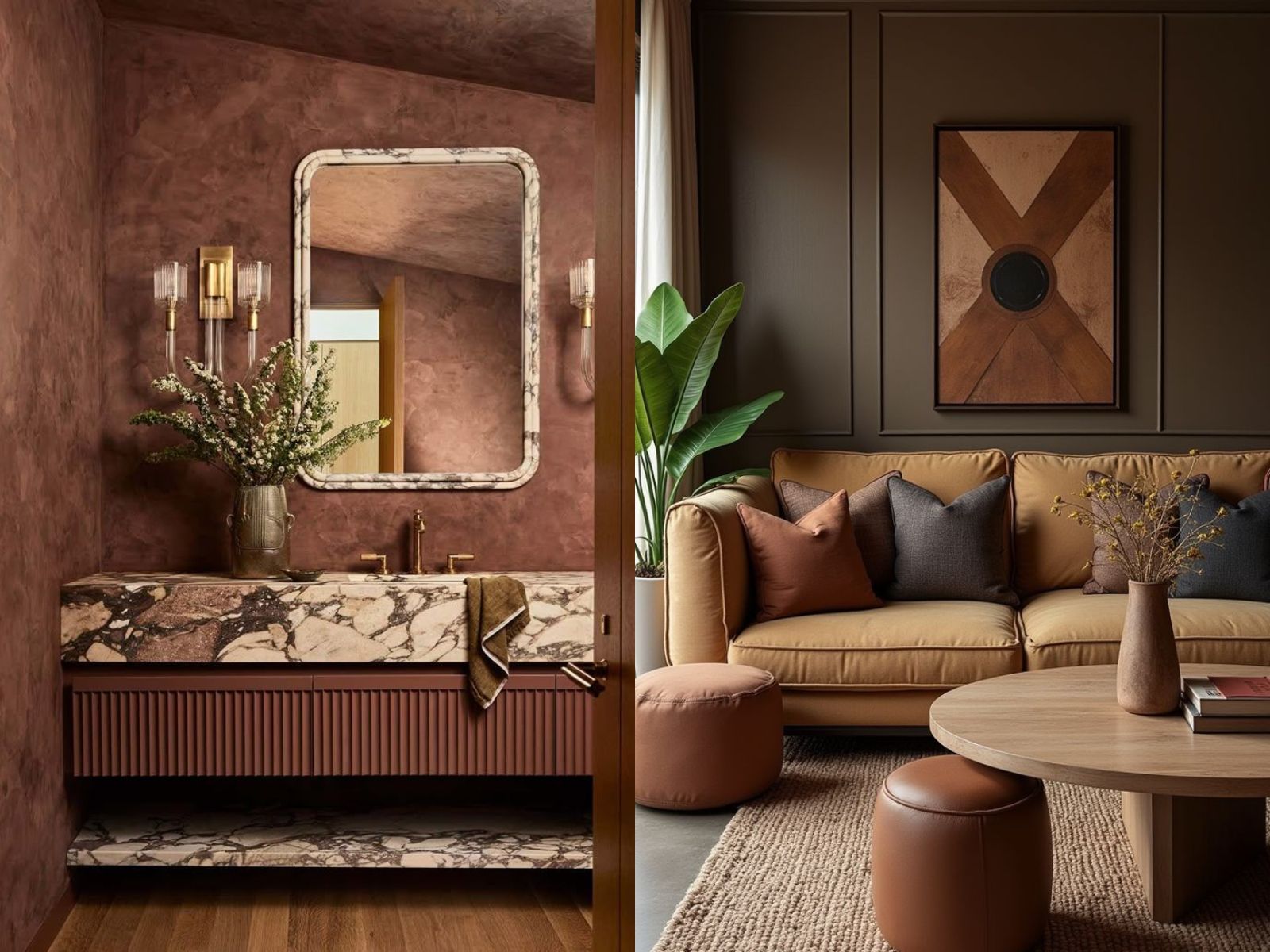 Mocha Mousse: To απόλυτο χρώμα στη διακόσμηση του σπιτιού για το 2025