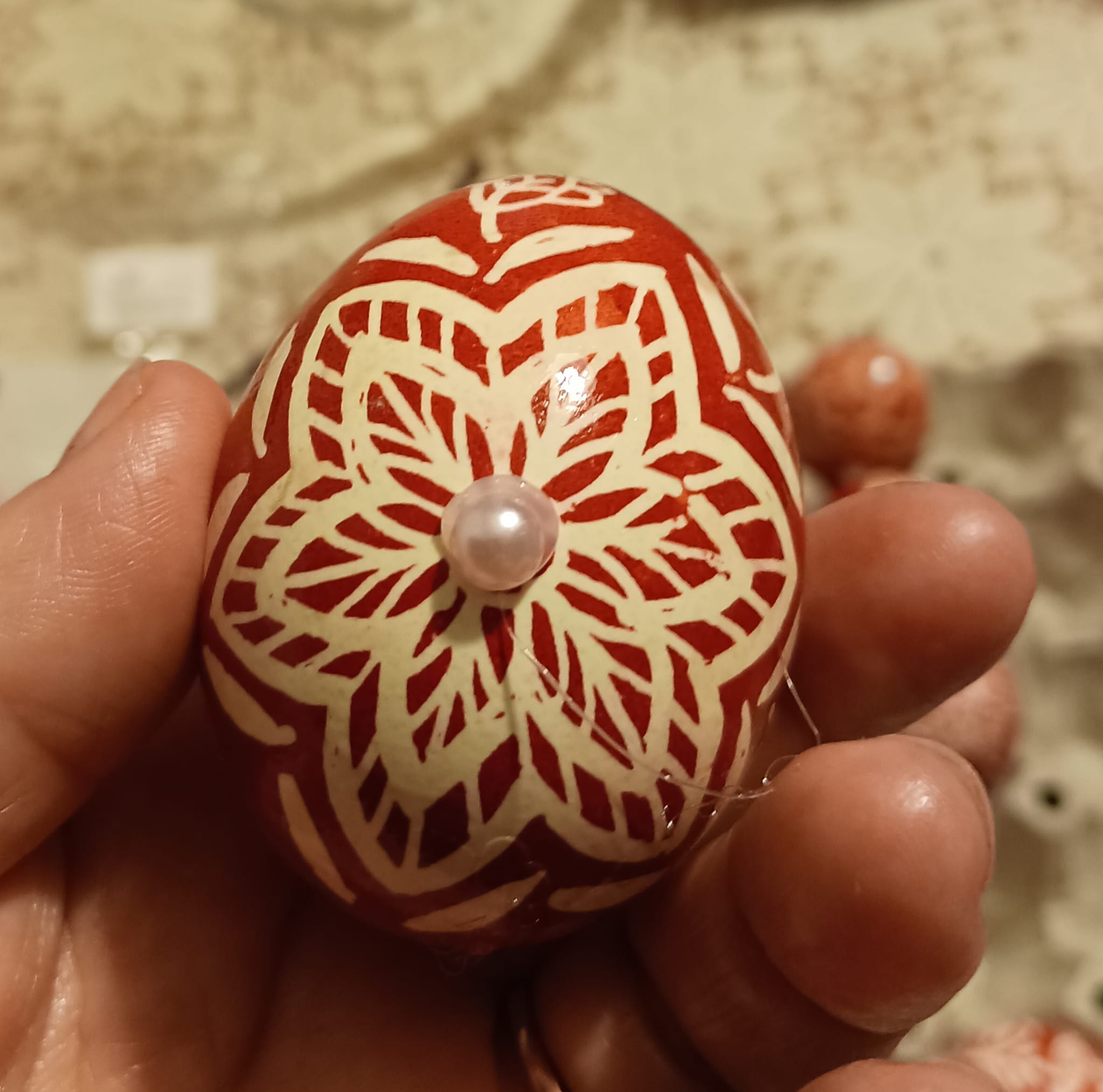 Πασχαλινά αυγά με μελισσοκέρι