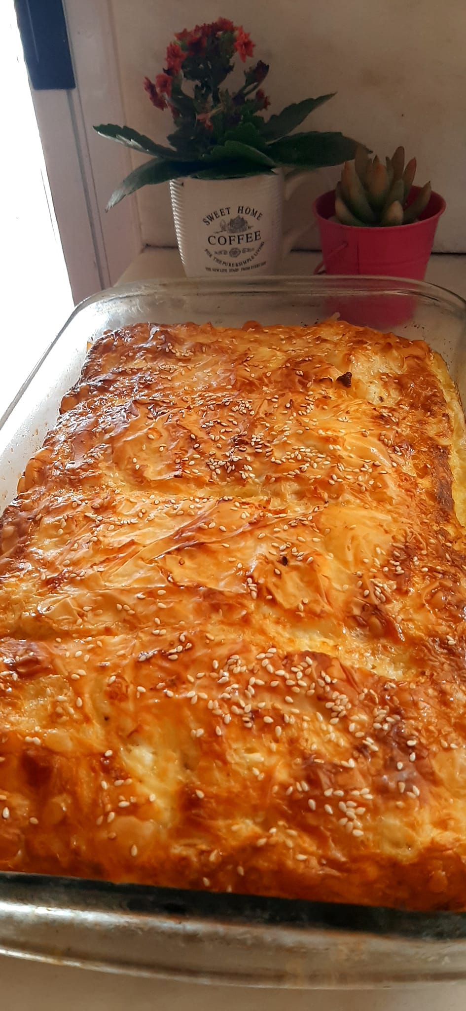 Τυρόπιτα σουφλέ με 4 τυριά για τραπέζι