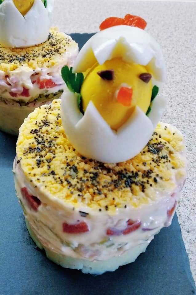 Ατομική Πασχαλινή πατατοσαλάτα