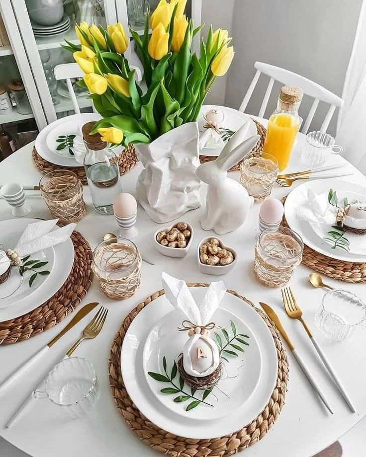 Ιδέες για Πασχαλινή Διακόσμηση Τραπεζιού – Πλήρης Οδηγός