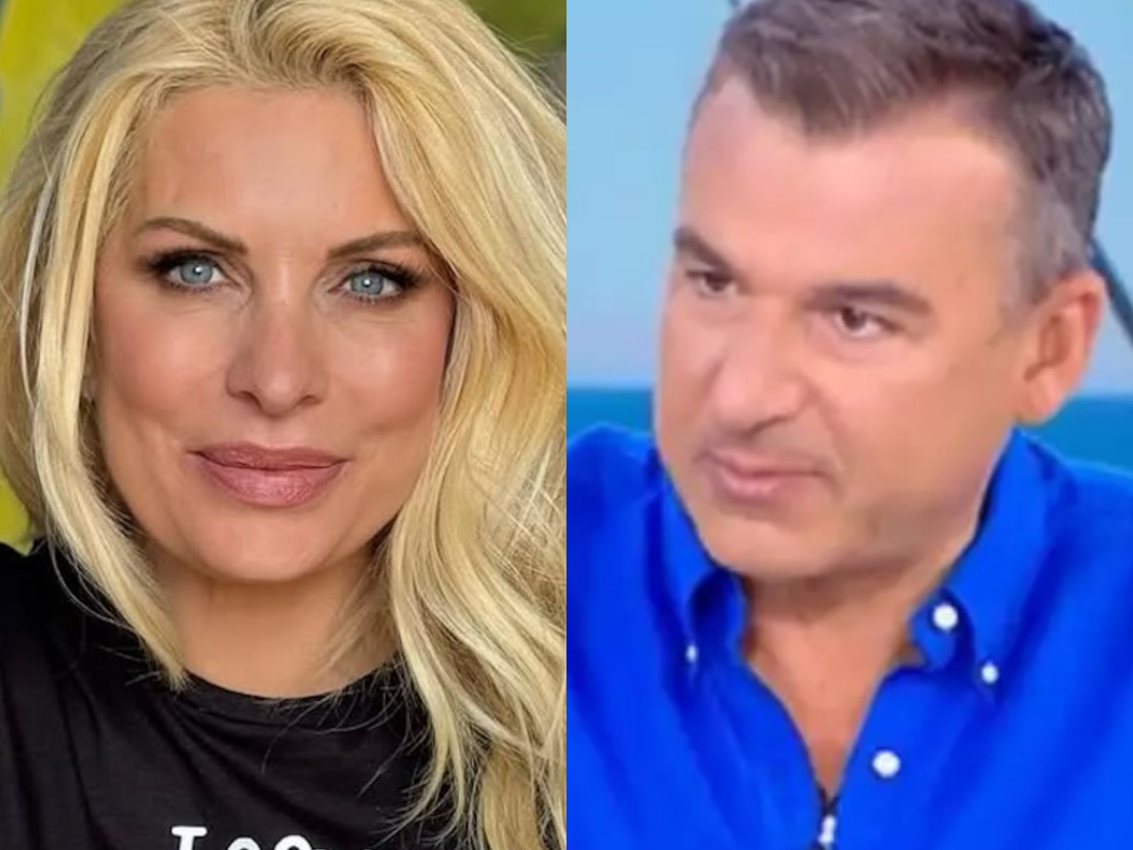 Ο Γιώργος Λιάγκας και η Ελένη Μενεγάκη μαζί σε σχολική φωτογραφία του 1982