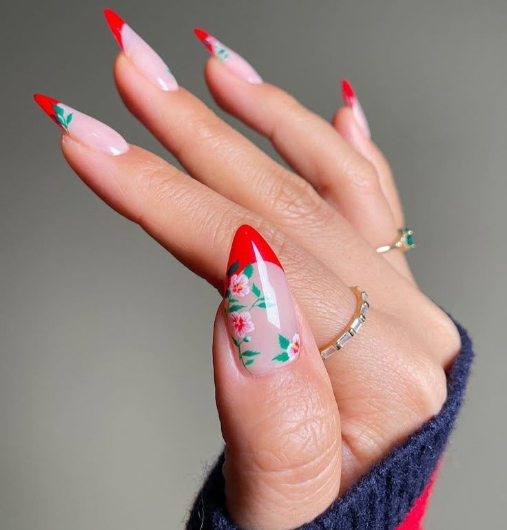 Red Easter Nails: Τα 10 Top Trends στο μανικιούρ για το Πάσχα σε φλογερό κόκκινο χρώμα
